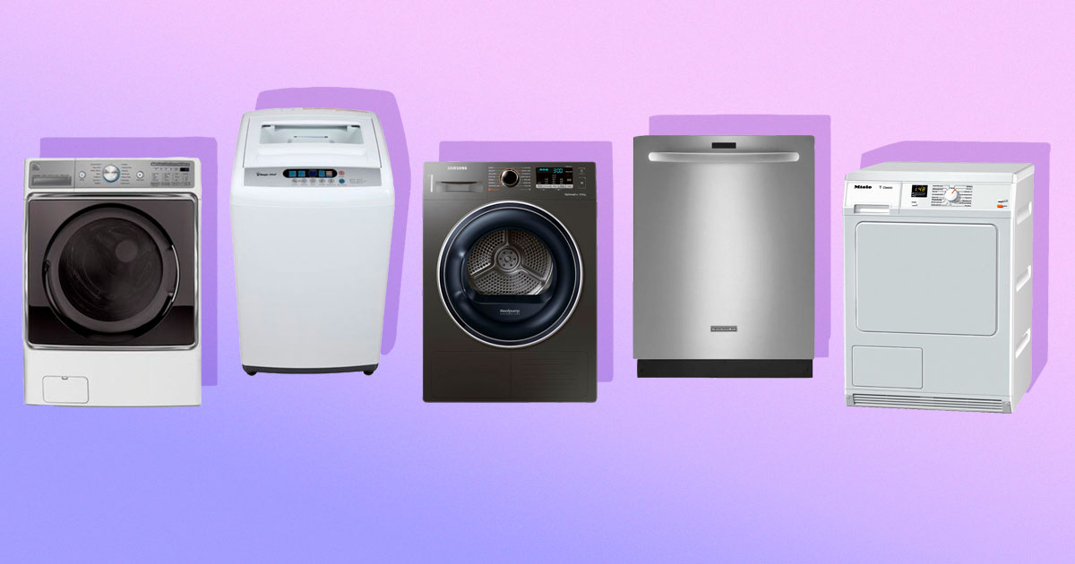 Найкращі пральні, посудомийні та сушильні машини для покупки в 2019 році  