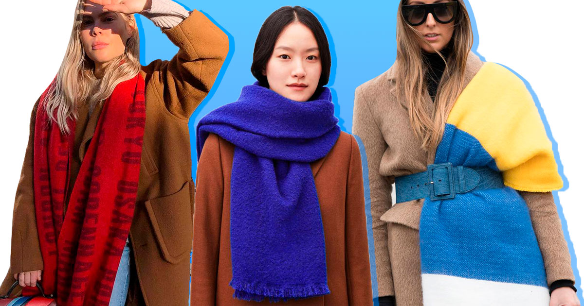 Як стильно носити шарф взимку: 8 цікавих способів  