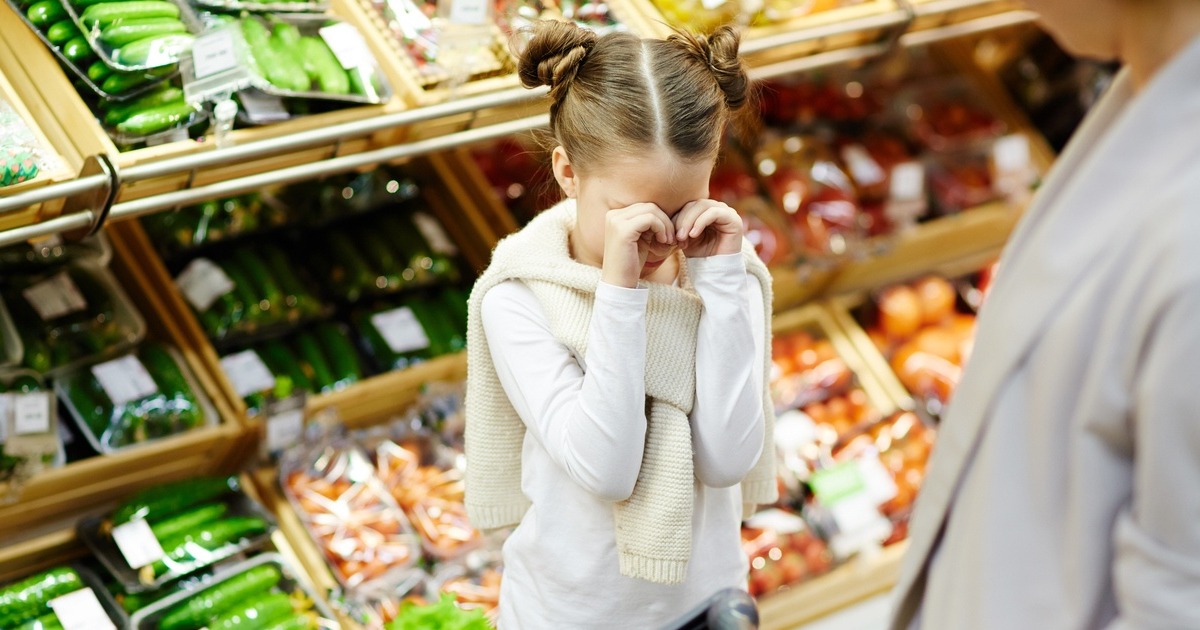 10 методів, які допоможуть зупинити дитячу істерику в магазині  
