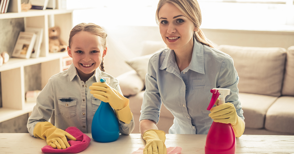 5 способів полегшити генеральне прибирання з дітьми  