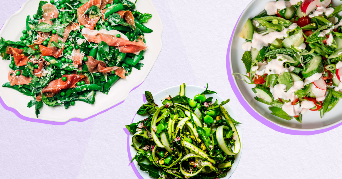 10 рецептів весняних салатів  